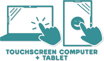 Scholar Kids Computer a Kids Laptop for Ages 6-12, 10.1" HD Touchscreen Display (Purple)