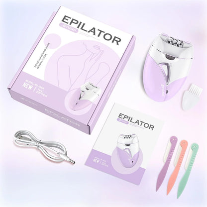 Hair Epilator Removal for Women, USB Rechargeable Hair Remover Electric Tweezers, Cordless Epilator for Women Face Hair Remover with Light，Hair Rmoval with Portable and Compact Design