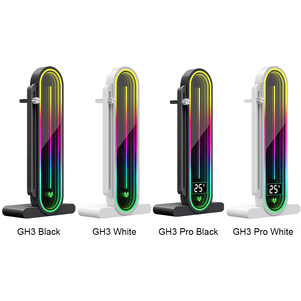 Graphics Card Bracket 5V 3Pin ARGB Adjustable Graphics Card GPU Brace Magnetic Base Jack Desktop Computer Case Video Card Holder