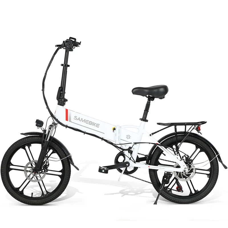 [UK Direct]  20LVXD30-II 10AH 48V 350W Electric Moped Bike 20 Inch E-Bike 40-80Km Mileage Electric Bike Max Load 120-150Kg