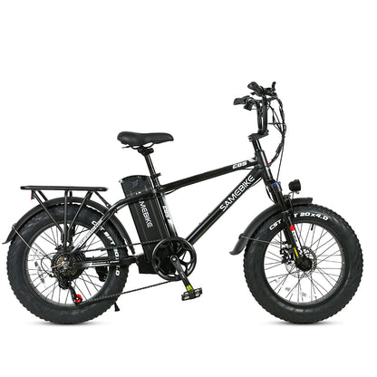 [USA Direct]  XWC05 13Ah 48V 750W 20*4.0 Inches Electric Bike Smart Bike 60-80Km Mileage Max Load 100-150Kg with EU Plug Dual Dics Brake