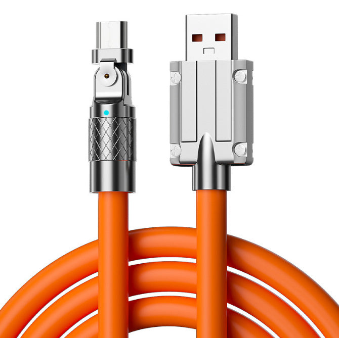 Right-Angle Gaming Charging Cable – Play While You Charge