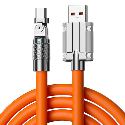 Right-Angle Gaming Charging Cable – Play While You Charge