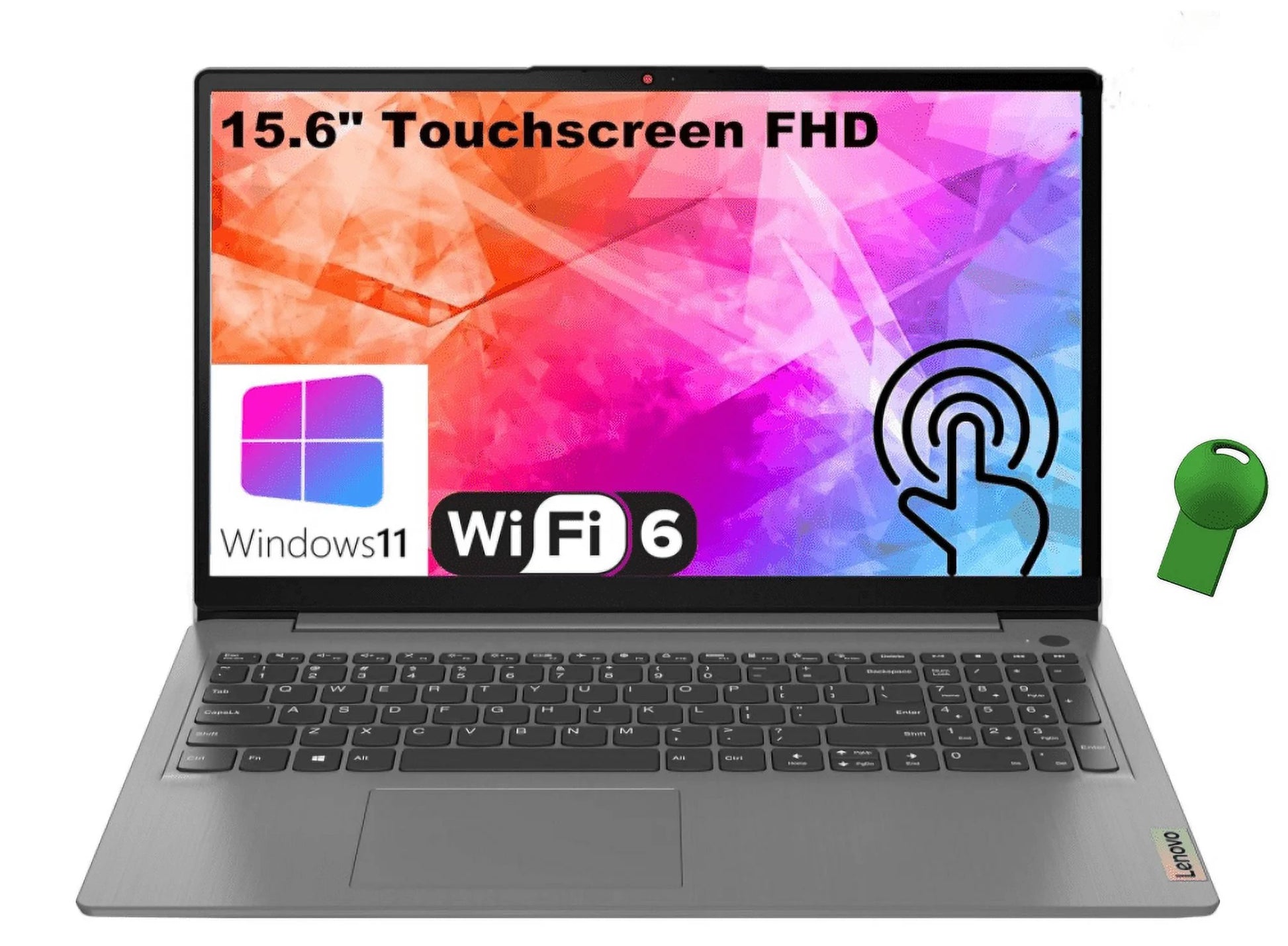 Ideapad 3I 15.6" Touchscreen FHD Laptop Computer, Intel Core I3-1115G4 (Beat I5-10210U), 16GB DDR4 RAM, 256GB Pcie SSD, Wifi 6, Bluetooth 5.1, Arctic Grey, Windows 11 S