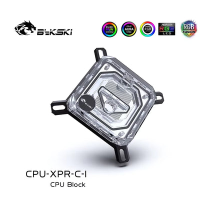 CPU Block Use for INTEL LGA115X 1200 1700 2011 /AMD Ryzen 3/5/7 X470 X570 Water Cooler Radiator CPU-XPR-C-M/CPU-XPR-C-I