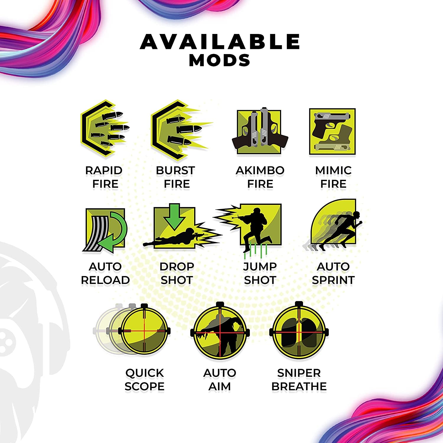 Weed Plants Custom X-Box Controller Wireless Compatible with X-Box One/Series X/S Proudly Customized in USA with Permanent HYDRO-DIP Printing(Not JUST a SKIN) (MODDED)