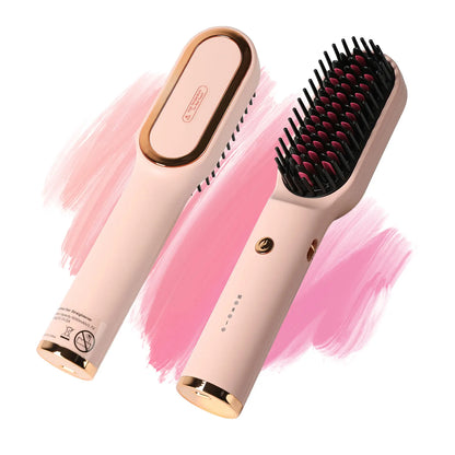 Hair Dryer Brush Negative Lon 3 in 1 Hot Air Dryer Styler and Volumizer Pro Hair Straightener Curler Blow Dryer Brush