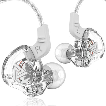 Original QKZ AK6 Copper Driver Hifi Wired Earphone 3.5MM Race Sport Headphone Bass Stereo Headset Music Earbuds in Ear with Mic