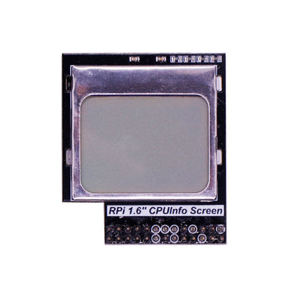 1.6" LCD CPU Display - Backlit Computer Performance Monitor
