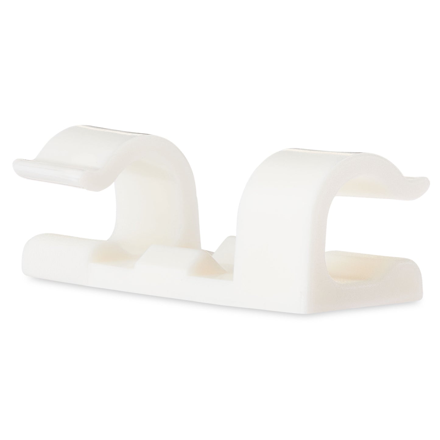 Peel and Stick Adhesive Cable Management Clips, 24 Count