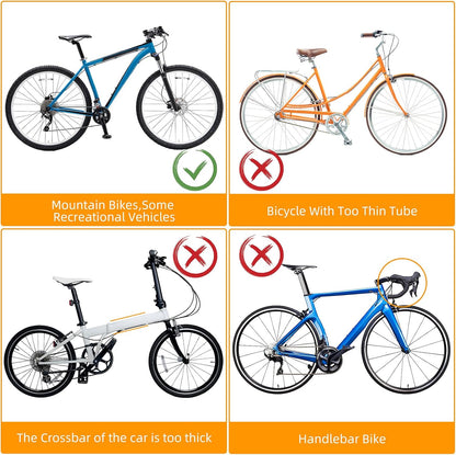 Baby Bike Seat, Front Mount Kids Bike Seat for Toddler with Safety Belt and Handrail, Compatilble with Adult Bike