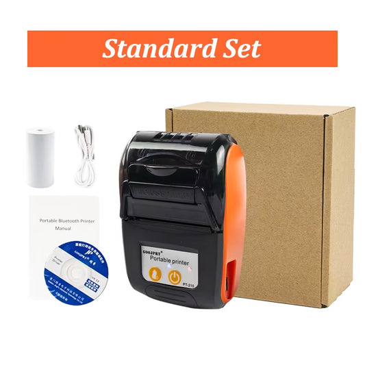 58Mm Mini Portable Thermal Printer Bluetooth Ticket Bill Receipt POS Printer for Business for Ios/Android Mobile Phone