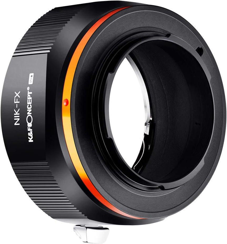 Lens Mount Adapter for AI/F Mount Lens to Fujifilm X Series Mirrorless FX Mount Camera Adapter with Matting Varnish Design for Fuji XT2 XT20 XE3 XT1 X-T2