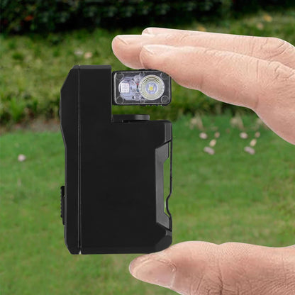 Portable Flat Pocket Flashlight 400 Lumens Magnetic Keychain Flashlight Small Flashlight for Outdoor Camping Hiking