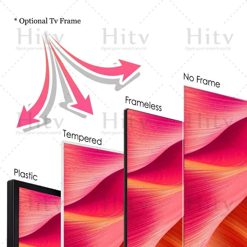 55 Inch Smart LED TV Television with T2 S2 TV