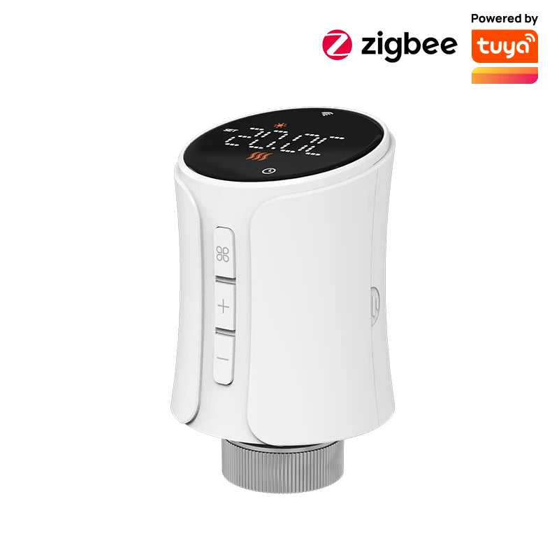 Tuya Smart Thermostat Radiator Actuator TRV Wifi Thermostatic Valve Heating Smart Valvetemperature Controller Alexa Google Home