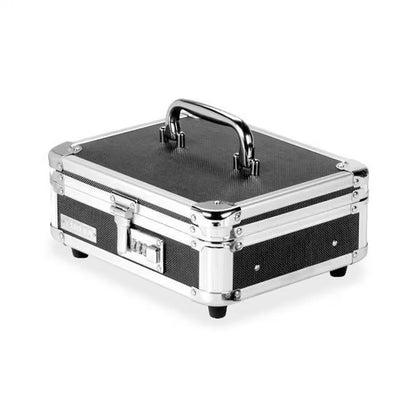 Locking Cash Box - Black, Combination Lock