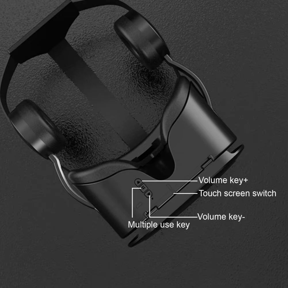 Viar 3D Virtual Reality VR Glasses Headset Bluetooth Devices Helmet Lenses Goggles Smart Smartphone Phone Headphones Mobile Game