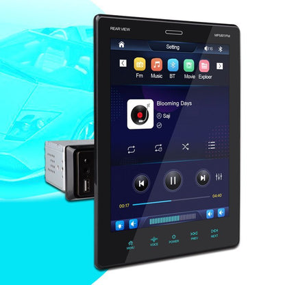 9.5" Vertical Screen Car MP5 Player - Touchscreen Display
