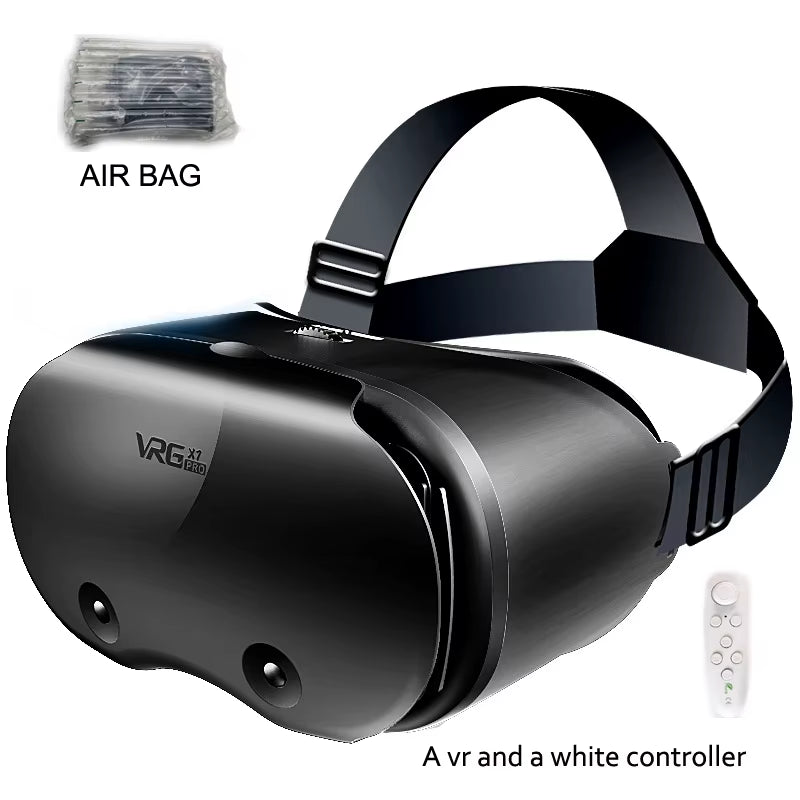 Vrgpro X7 3D Helmet VR Glasses 3D Glasses Virtual Reality Glasses VR Headset for Google Cardboard 5-7' Mobile with Original Box