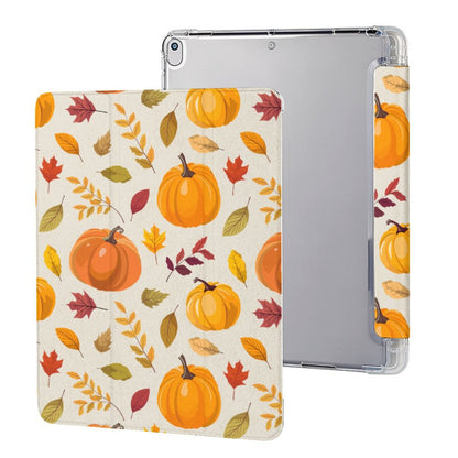 Tablet Case with Pencil Holder – Falling for Pumpkin