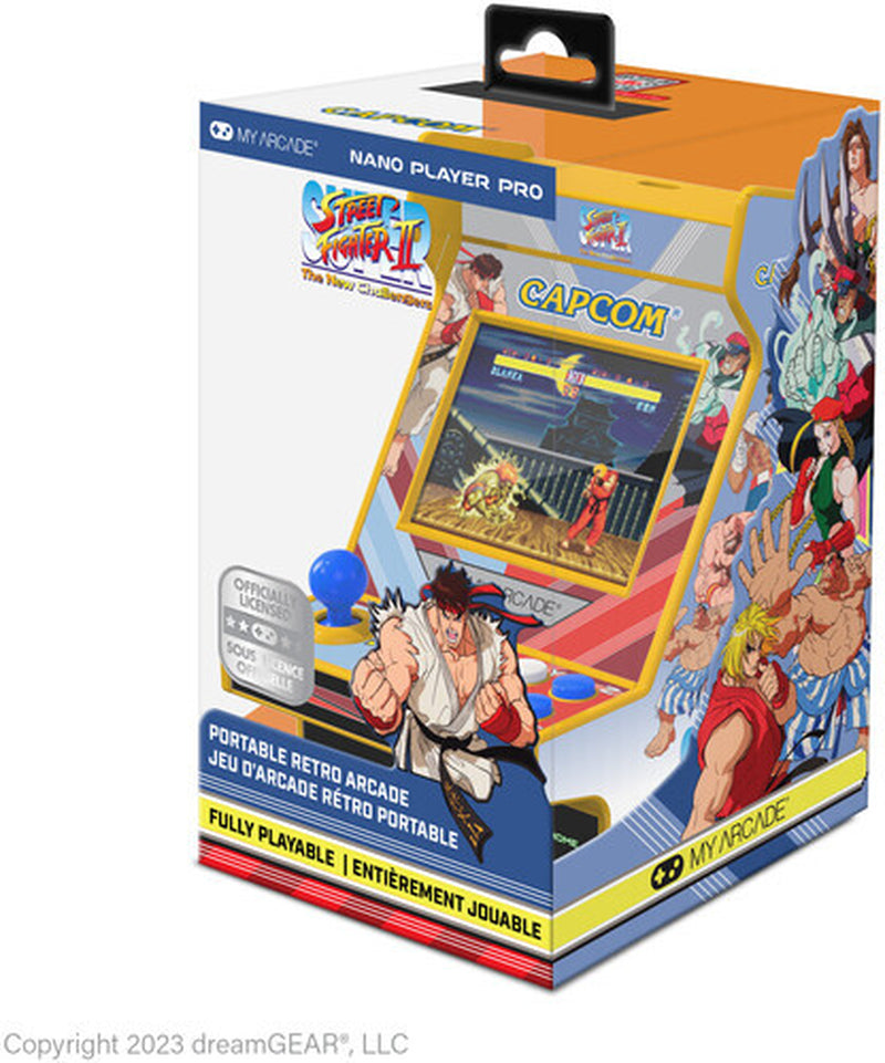 My Arcade DGUNL-4184 Super Street Fighter II Nano Player Pro Portable Retro Arca