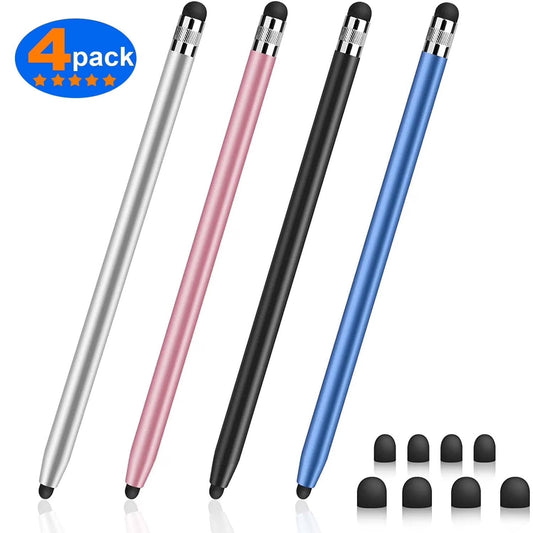 Stylus Pen for Ipad,Stylus for Touch Screens, Digiroot 4-Pack Stylus Pens High Sensitivity & Precision Capacitive Stylus with 8 Extra Tips for Iphone/ Ipad Pro/ Tablets/ Samsung/ Galaxy/ PC
