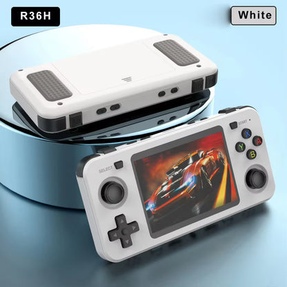 R36H Handheld Game Console 3.5-Inch IPS Screen Linux RK3326 Retro 64/128GB Open-Source Linux System Classic Game Consoles