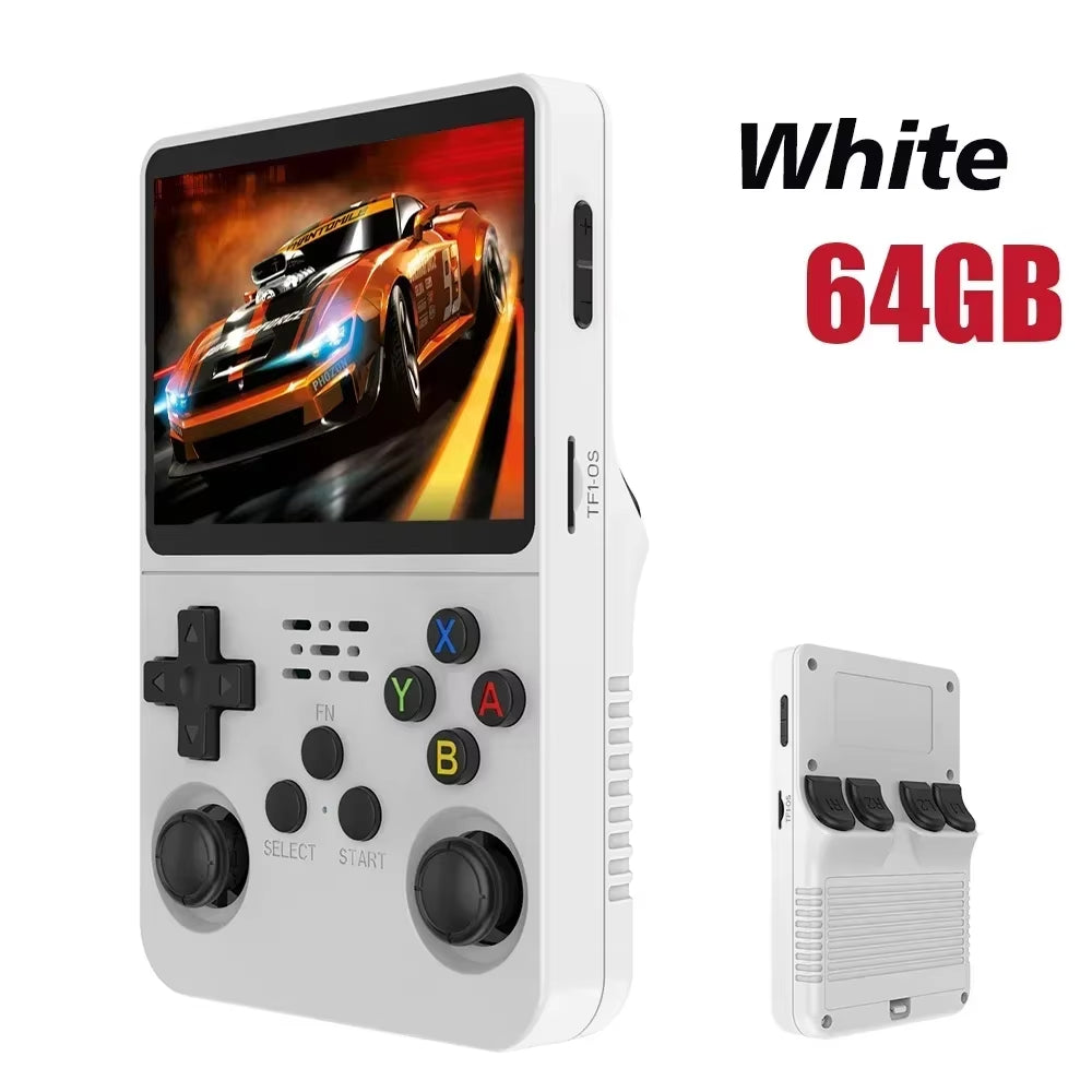 R36S Retro Gaming System: 256GB, 3.5" IPS, Portable