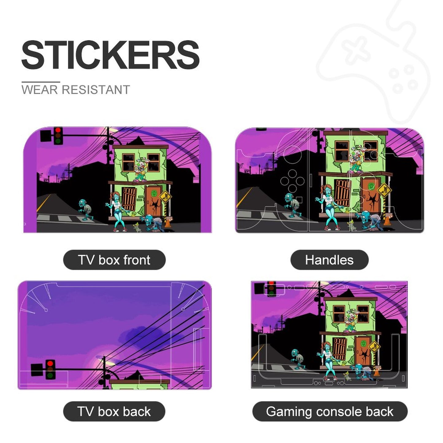 PVC Switch 2 Gaming Console Sticker(One-sided Printing)