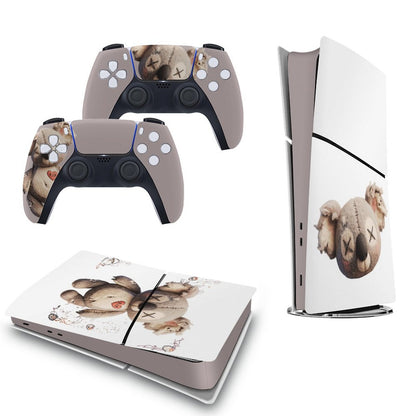 Console Skin Kit – Cursed Cuddles – Compatible with PlayStation 5 Slim Digital Edition