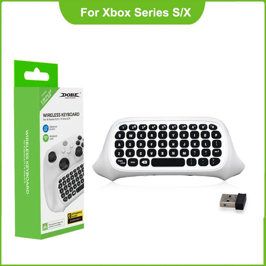 Wireless Chatpad Bluetooth Gaming Keypad Controller Keyboard Built-In Speaker,3.5Mm Audio Jack for /One/One S