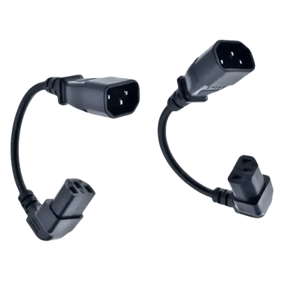 C13/C14 Power Angle Extension Cable - Professional Connectivity Solution