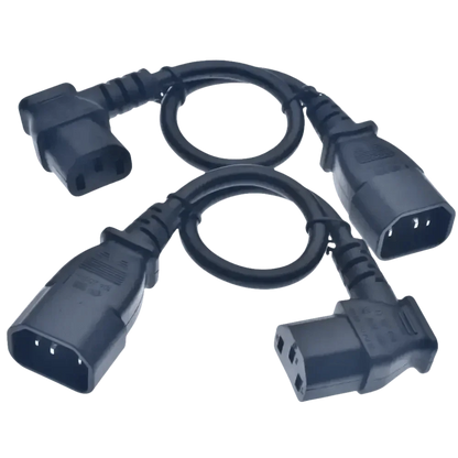 C13/C14 Power Angle Extension Cable - Professional Connectivity Solution