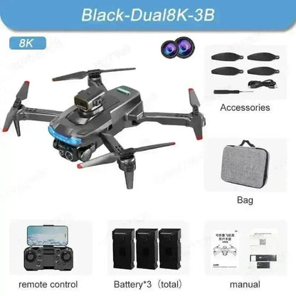 P15 Mini Drone - 4K Camera, Obstacle Avoidance, Professional Aerial Photography