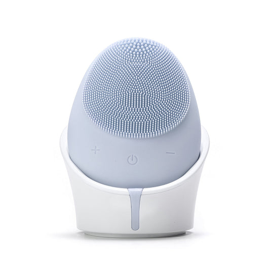 Timeless Cleansing Brush – Antimicrobial Silicone Face & Body Cleanser, 5 Modes, Wireless Charging, 1,300+ Touch Points