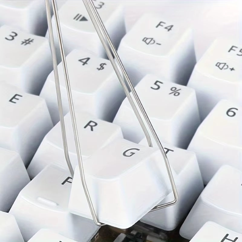 Keyboard Cap Remover Key Puller for Mechanical Keyboards, Easy Key Cap Removal and Cleaning