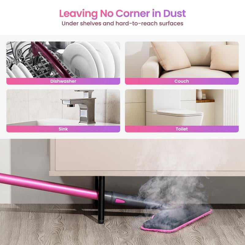 Schenley 7-in-1 Steam Mop: Handheld Steamer