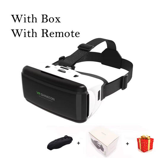 VR Shinecon Casque 3D Helmet Headset Virtual Reality Glasses for Iphone Android Smart Phone Smartphone Viar Goggles Binoculars