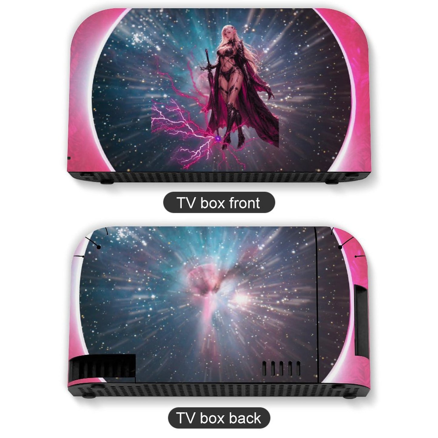 Console Skin Kit – Starborn Fury – Compatible with Nintendo Switch 2