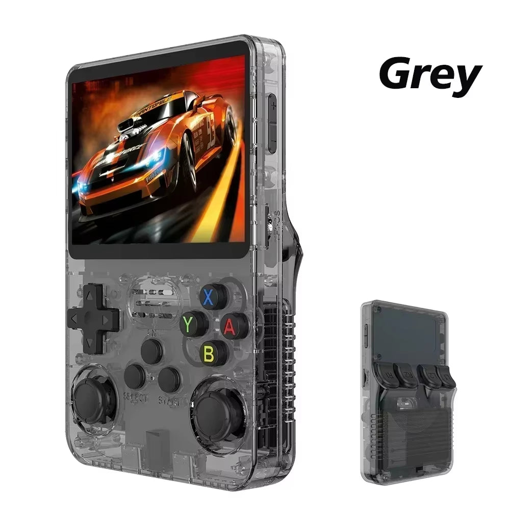 R36S Retro Gaming System: 256GB, 3.5" IPS, Portable