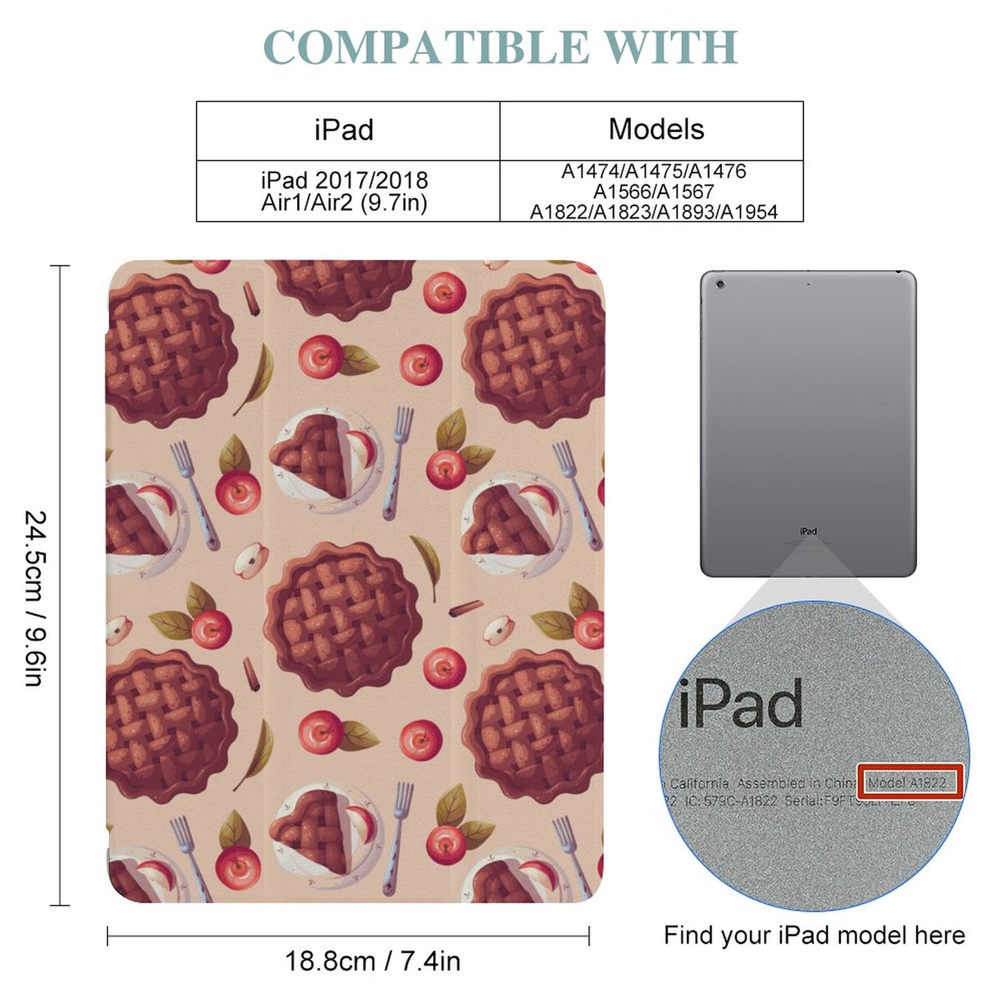 Tablet Case with Pencil Holder – Apple of My Pie