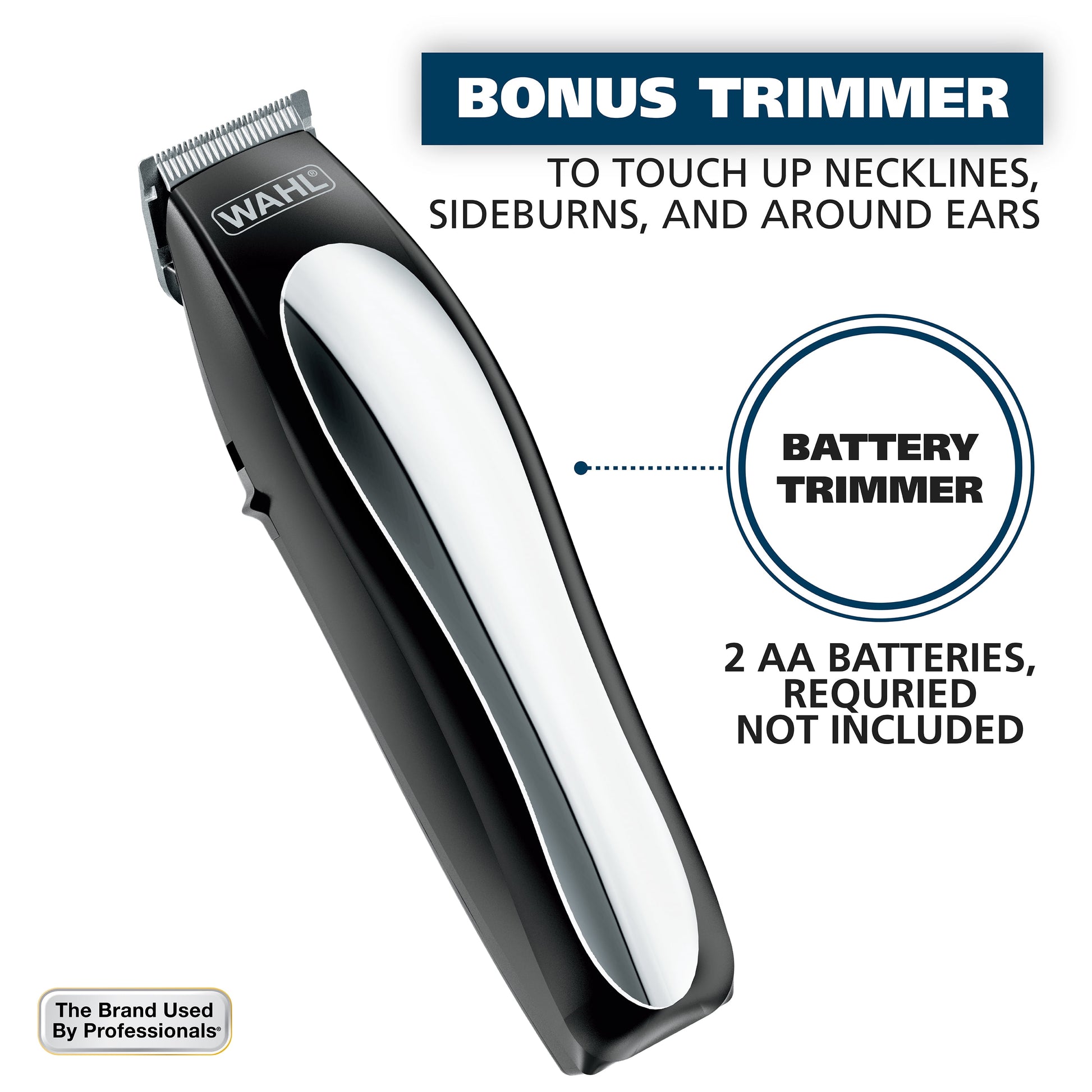 Lithium Pro Complete Electic Cordless Hair Clipper & Touch up Kit for Men or Women 79600-3301