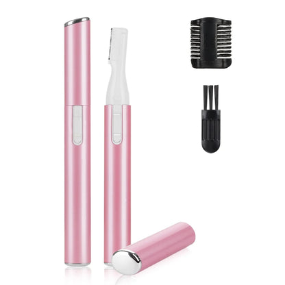 Eyebrow Hair Trimmer ,Electric Hair Remover Eyebrow Shaper Pen Portable Facial Hair Razor for Women Facial Hair Removal & Eyebrows