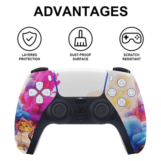 Console Skin Kit – Monster Splash