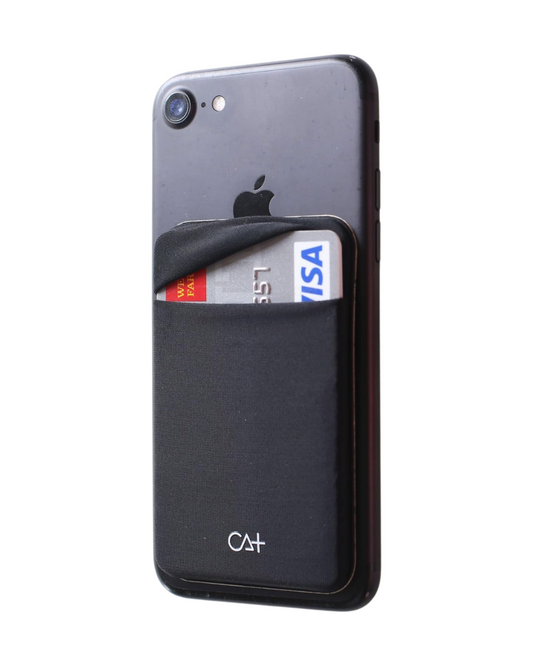 Stick-On Phone Wallet Card Holder