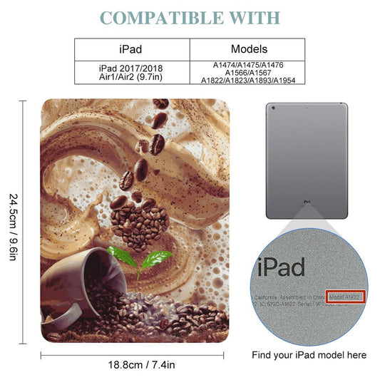 Tablet Case with Pencil Holder – Love at First Sip