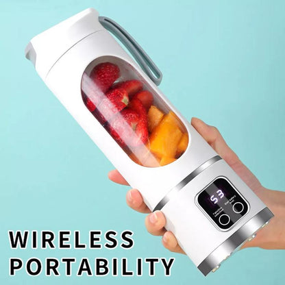 Portable Blender for Smoothie Liquid Diet, Ice Shake Blender, Compact Juicer Blender, USB Rechargeable Juicer Machine, Household Kitchen Appliances