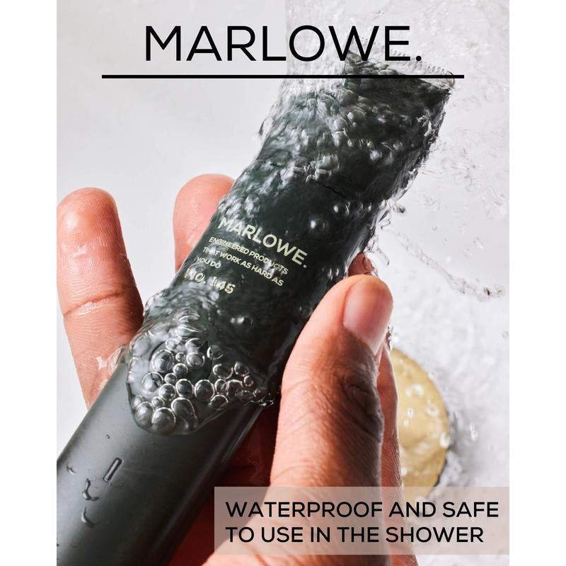 Professional Waterproof Body Hair Trimmer - MARLOWE. No. 145, Rechargeable & Cordless