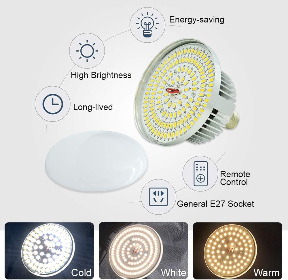 Softbox Lighting Kit, 2X19.7"X27.5" Photography Continuous Lighting System with 2Pcs 85W 5700K E27 Socket LED Bulbs and Remote for Portrait Product Fashion Photography